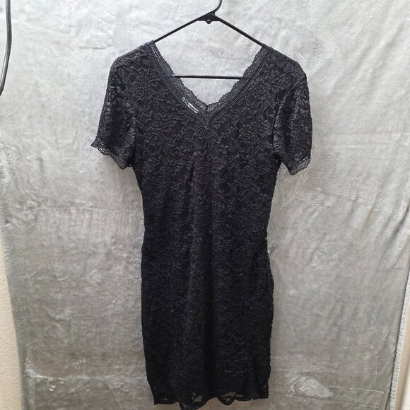 Maurices Black Lace‎ Bodycon Dress | Size Small - Picture 1 of 13